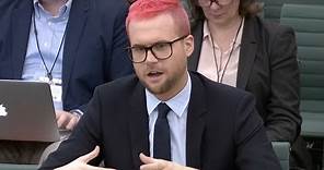 Cambridge Analytica whistleblower Christopher Wylie appears before MPs - watch live