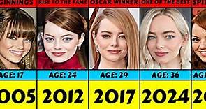 Evolution: Emma Stone From 2004 To 2024