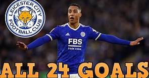 Youri Tielemans - All 24 Goals for Leicester City so far - 2019-2022