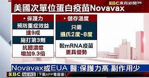 Novavax可混打 作3、4劑「間隔時間待定」 @newsebc