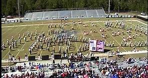 James F. Byrnes Rebel Regiment 2012 5A State Prelim Performance
