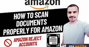 How To Properly Scan Documents For Amazon | FBA Master