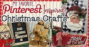 🎅🏻🎄♥️ ~ My FAVORITE CHRISTMAS PINTEREST Inspired Crafts || Whimsical Crafts || COLLECTION VIDEO