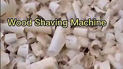 Efficient Wood Shaving Machine - Watch the Process of Wood Shaving!#woodshredder
