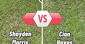 Shayden Morris 🆚 Cian Hayes in the FTFC keepy ups challenge! 🏈 #football #ftfc #keepyups