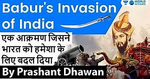 Babur's Invasion of India | First Battle of Panipat | Mughal Empire History by Prashant Dhawan
