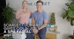 Scarlett Johansson Gives Colin Jost a Spa Facial (Sort Of) | The Outset