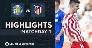 Resumen de Getafe CF vs Atlético de Madrid (0-3)