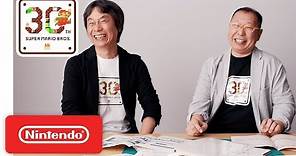 Super Mario Bros. 30th Anniversary Special Interview ft. Shigeru Miyamoto & Takashi Tezuka