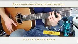 6 Emotional Chord Progressions That will Make you Cry | Creative Fingerstyle Guitar
