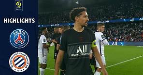 PARIS SAINT-GERMAIN - MONTPELLIER HÉRAULT SC (2 - 0) - Highlights - (PSG - MHSC) / 2021-2022