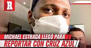 Michael Estrada ya está en CDMX para reportar con Cruz Azul