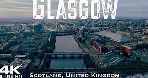 [航拍] 英国格拉斯哥 苏格兰最大城市-俯瞰鸟瞰 城建赏析