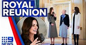 Duchess of Cambridge reunites with Princess Mary in Denmark | 9 News Australia