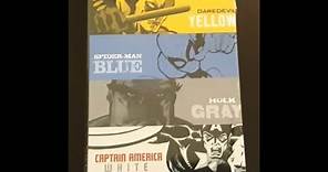 Yellow, Blue, Gray & White Omnibus by Jeph Loeb & Tim Sale - Unwrapping & Overview