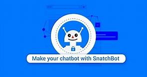 Make your first chatbot with SnatchBot