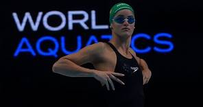 NEW WORLD RECORD | Kaylee Mckeown | 100m Backstroke