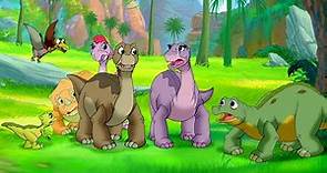 ¡Los dinosaurios hacen un nuevo amigo! | En Busca Del Valle Encantado