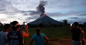 56,000 people flee as Philippines volcano spews lava