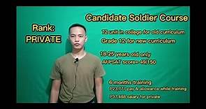 Paano mag apply/ AFP Salary and Army qualification