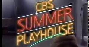 CBS Summer Playhouse promo, 1988