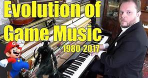 Evolution of Game Music (1980 - 2018)