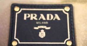 How to Authenticate a Prada Handbag