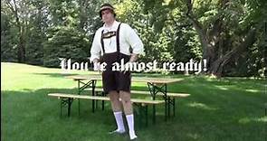 Bavarian Guy Costume Details : Oktoberfest - What's Included & How To