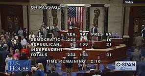 U.S. House of Representatives-House Vote on the Equality Act