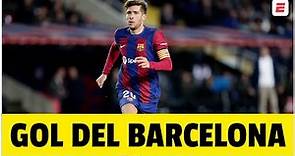 GOL DEL BARCELONA: Sergi Roberto al rescate del equipo de Xavi ante el Almería | La Liga