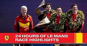 Ferrari Hypercar | Ferrari Wins 24 Hours of Le Mans - Race Highlights