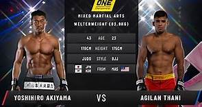Yoshihiro Akiyama vs. Agilan Thani | Full Fight Replay