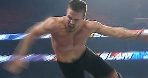 Stephen Amell competes in WWE