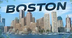 Boston USA. The Most European City in the US. Sights, People and Food