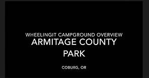 Armitage County Park Campground Overview