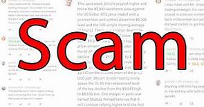 I Called an Investment Scam - Here is What Happened