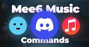 How to use Mee6 Bot Music Commands | Playing music with Mee6 bot | Discord Music bot #roduz #discord