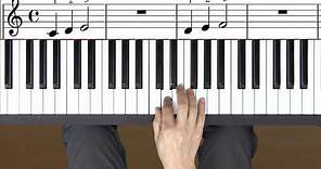 Corso di pianoforte - Lezione base