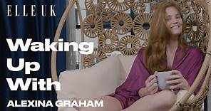 Alexina Graham's Morning Routine | Waking Up With | Elle UK