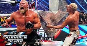 Cody Rhodes vs. Brock Lesnar: SummerSlam 2023 Highlights
