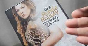 ufc Ronda Rousey Breaking Ground dvd unboxing