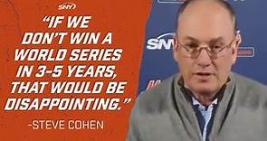 Steve Cohen's best moments from his introductory press conference as the new owner of the Mets | SNY