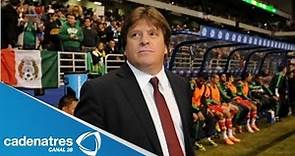 Miguel Herrera se reúne con Aguirre y Moreno en Barcelona