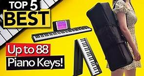 TOP 5 Best Foldable Digital Piano Keyboard [ 2024 Buyer's Guide ]