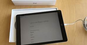 The new Apple iPad 2017 Model A1822 - Unboxing