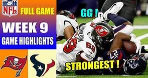 Tampa Bay Buccaneers vs Houston Texans FULL GAME Week 9 | NFL Highlights TODAY 2023