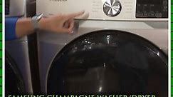 Deal of the Day: Samsung Champagne Washer/Dryer