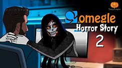 Omegle Horror Story Part 2 | Omegle | Scary Pumpkin | Hindi Horror Stories | Animated Horror Stories