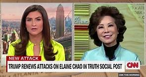 Elaine Chao explains why she refuses to respond to Trump calling her a racist name