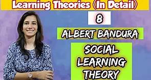 Social Learning Theory- Albert Bandura | UGC NET Education | All Teaching Exams| Inculcate Learning
